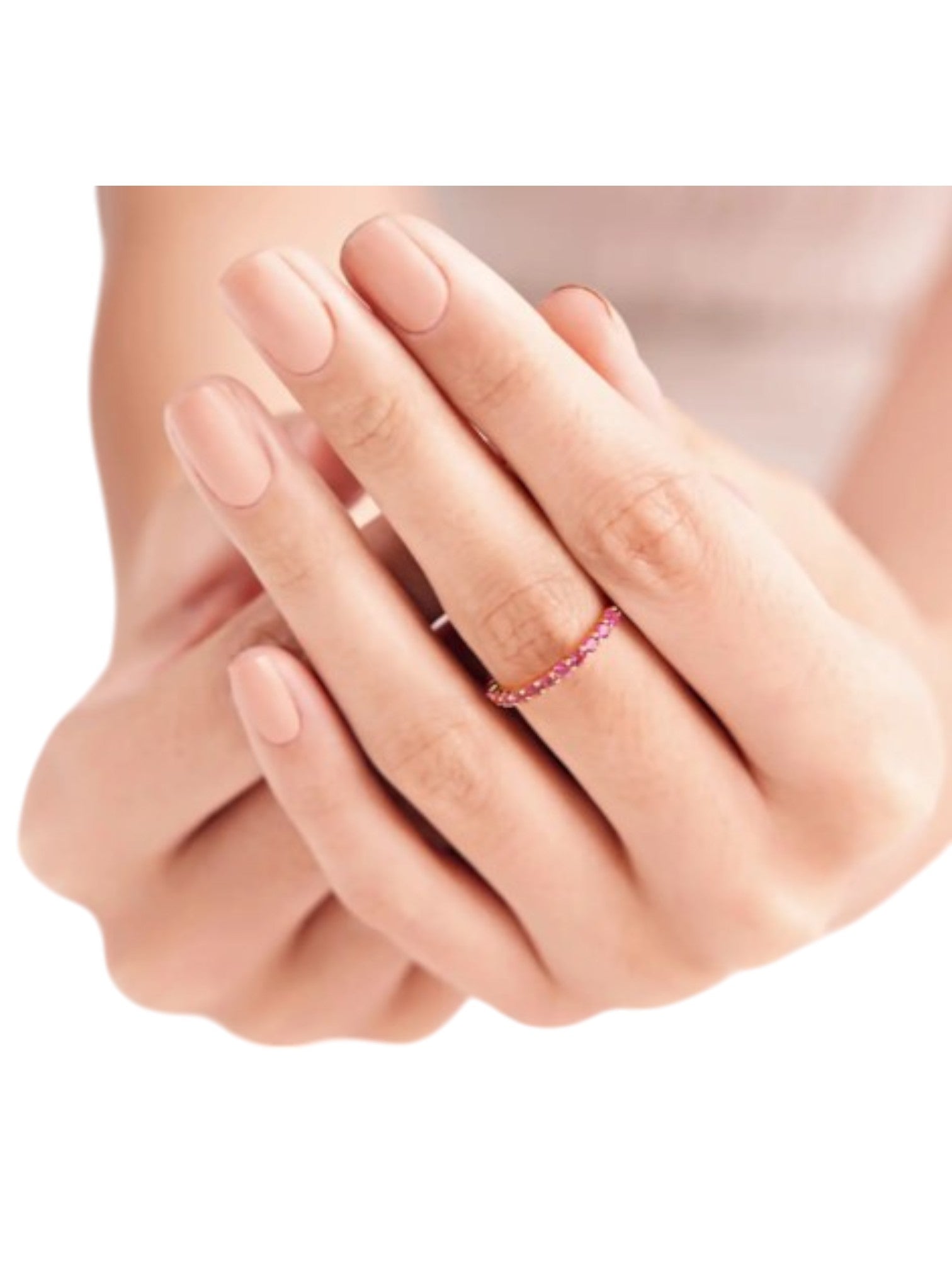 925 Sterling Silver Rose Gold Plated Light Weight Ring For Women By Kesardeep