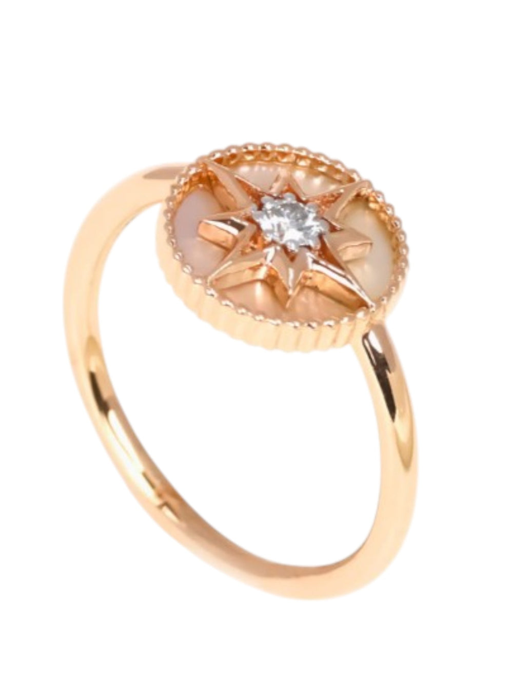 925 Sterling Silver Rose Gold Plated Light Weight Ring For Women By Kesardeep
