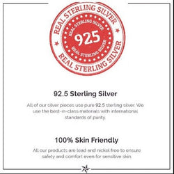 92.5 Sterling Silver CZ Stone Light Weight Bezel-Set Drop Earrings For Women By Kesardeep