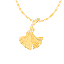 Sea Shell Girl's Pendant With Chain, Hallmarked 925 Sterling Silver sterlyn 925