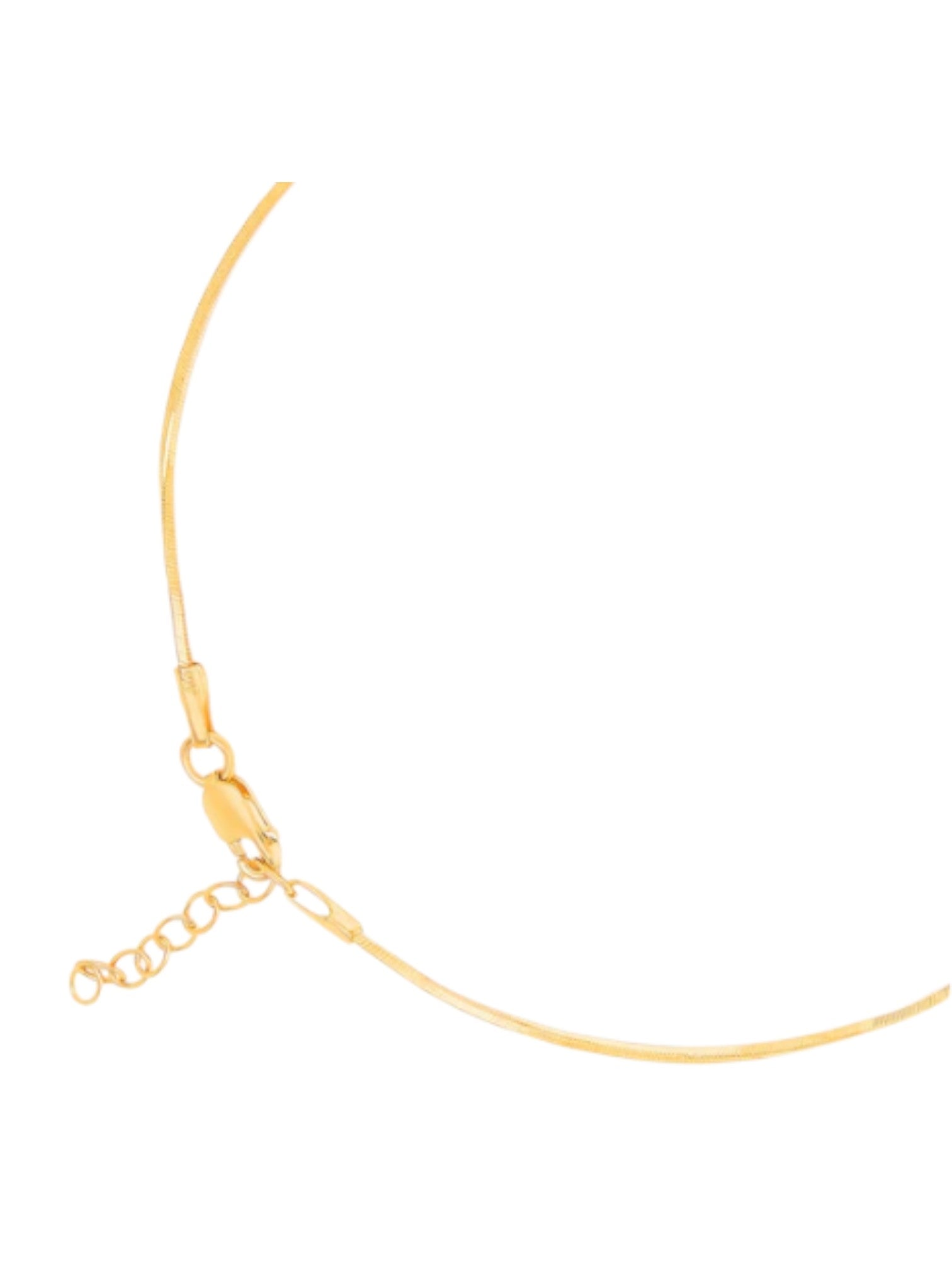 Golden Serenade 925 Sterling Silver Snake By  Kesardeep Impex Chain Anklet For Women