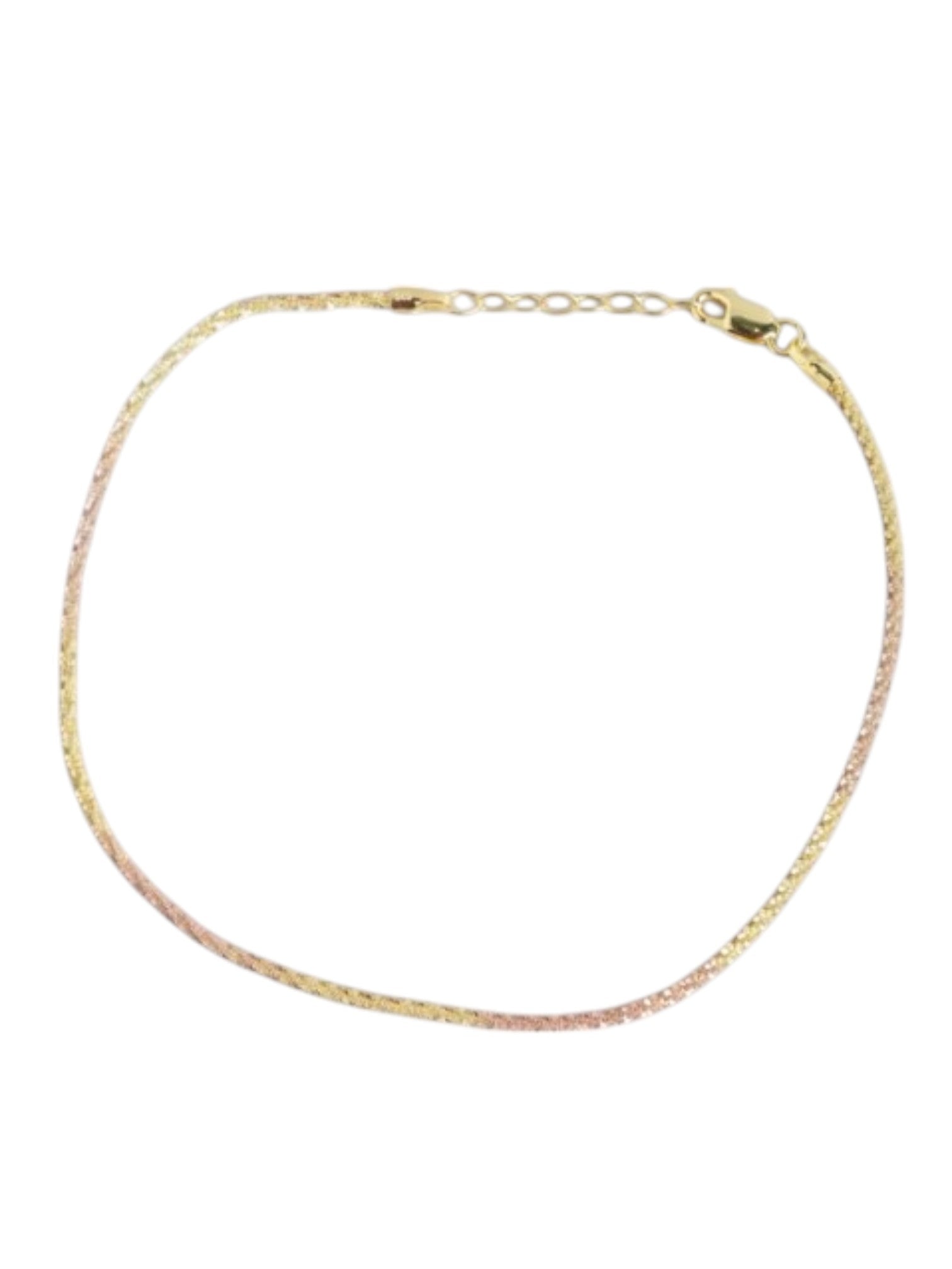 Mystical Dual Tone Elegant 925 Sterling Silver Anklet By Kesardeep Impex For Women