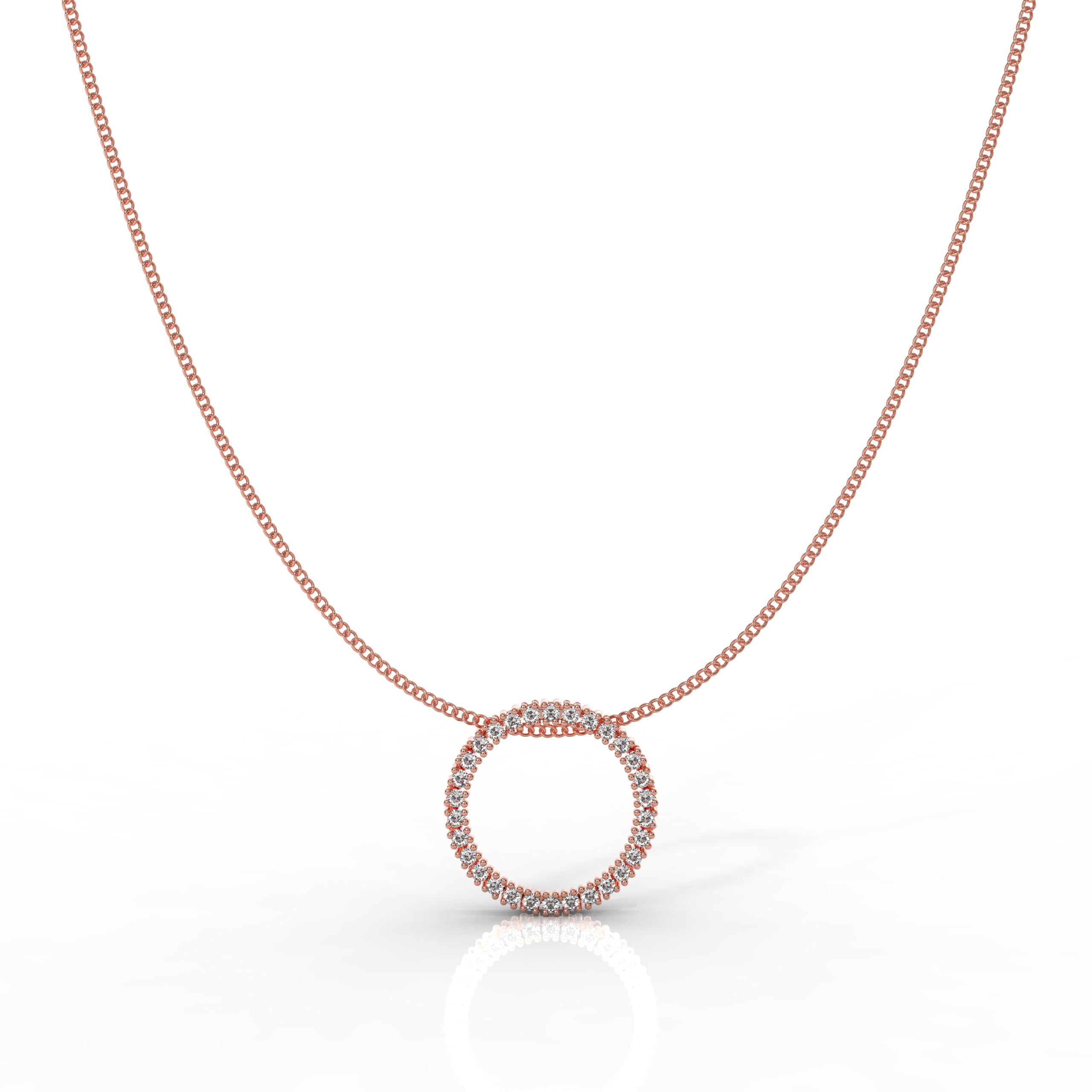 Chunky Wheel Pendant With Chain, Hallmarked 925 Sterling Silver - sitabo