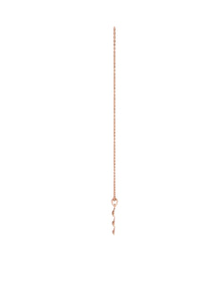 Trendy Flower Shape 925 Sterling Silver CZ Stone Rose Gold Plated Pendant With Chain For Women By Kesardeep