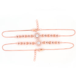 heart anklet 925 sterling silver jewelry 