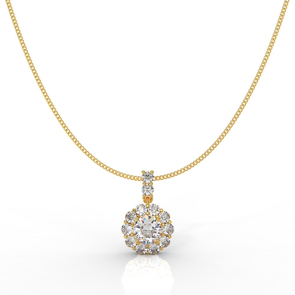 Sterlyn Designer Pendant With Chain, Hallmarked 925 Sterling Silver - sitabo