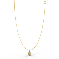 Sterlyn Designer Pendant With Chain, Hallmarked 925 Sterling Silver - sitabo
